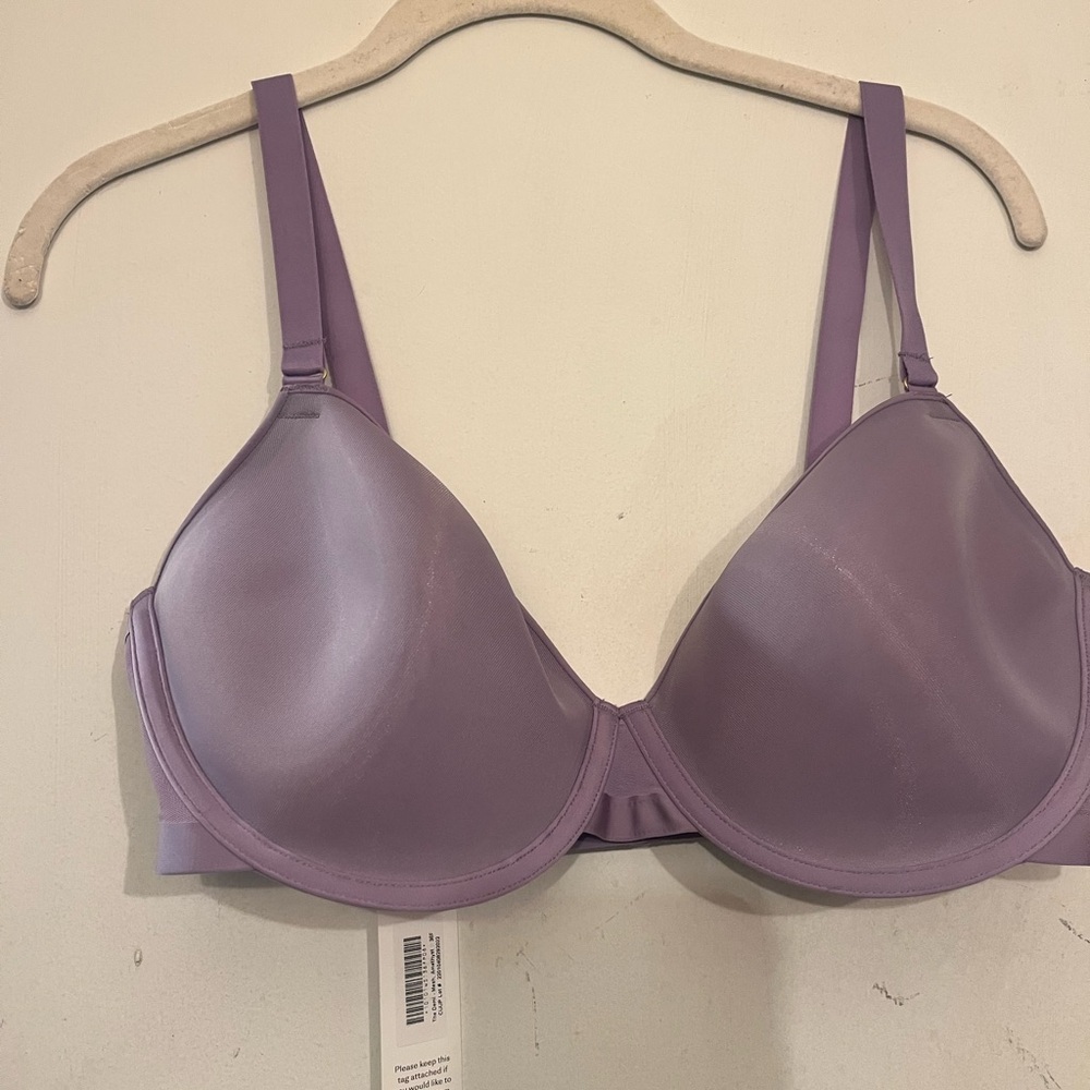 NWT CUUP Demi-Spacer Lavender Bra